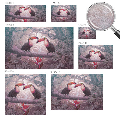 Vliesová tapeta na stenu Exotický pár