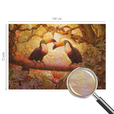 Fototapeta do obývačky Farebné tukany