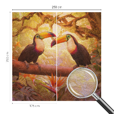 Fototapeta do obývačky Farebné tukany