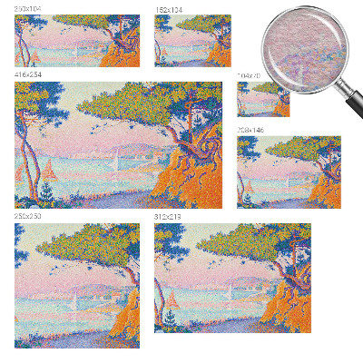 Vliesová fototapeta do spálne Farebná krajina