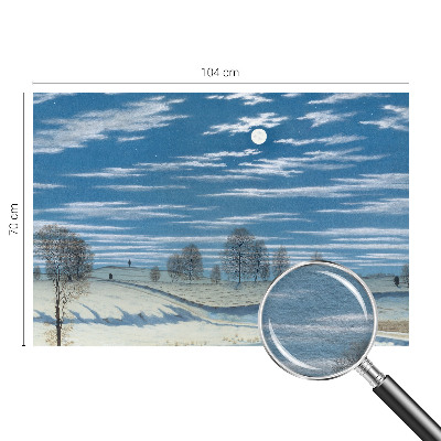 Fotografická tapeta vliesová Zimná krajina