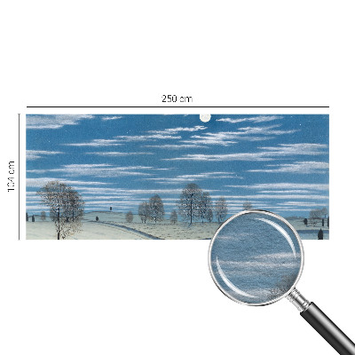 Fotografická tapeta vliesová Zimná krajina