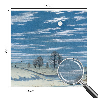 Fotografická tapeta vliesová Zimná krajina