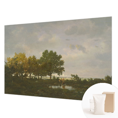 Vliesová fototapeta s potlačou Lesná krajina