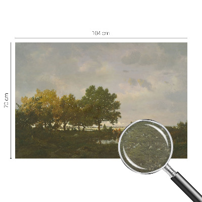 Vliesová fototapeta s potlačou Lesná krajina