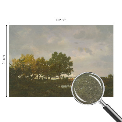 Vliesová fototapeta s potlačou Lesná krajina