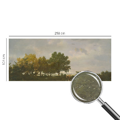 Vliesová fototapeta s potlačou Lesná krajina