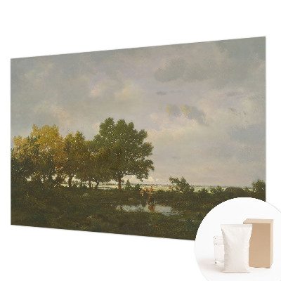 Vliesová fototapeta s potlačou Lesná krajina