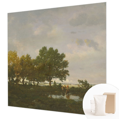 Vliesová fototapeta s potlačou Lesná krajina