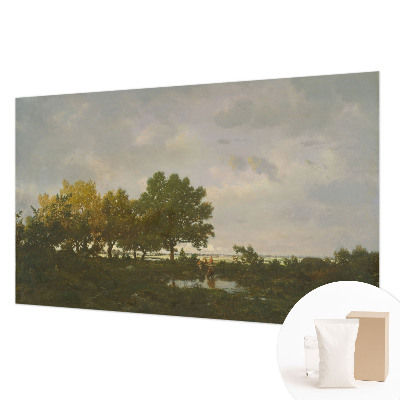 Vliesová fototapeta s potlačou Lesná krajina