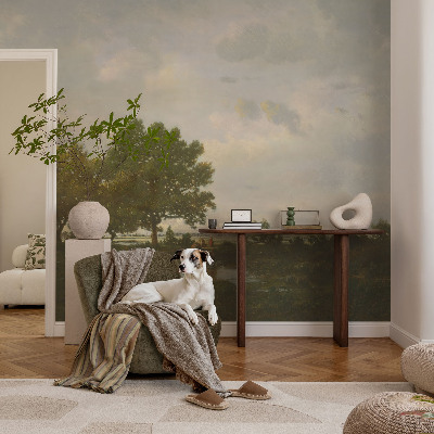 Vliesová fototapeta s potlačou Lesná krajina