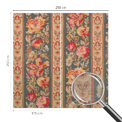 Moderná fototapeta na mieru Farebné kvety