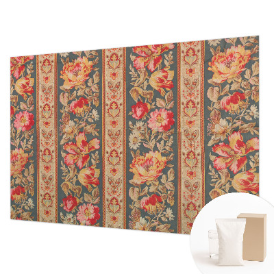 Moderná fototapeta na mieru Farebné kvety