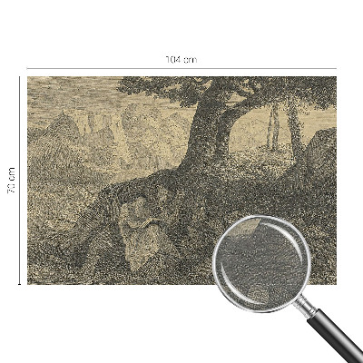 Fototapeta na mieru do obývačky Čítanie postavy