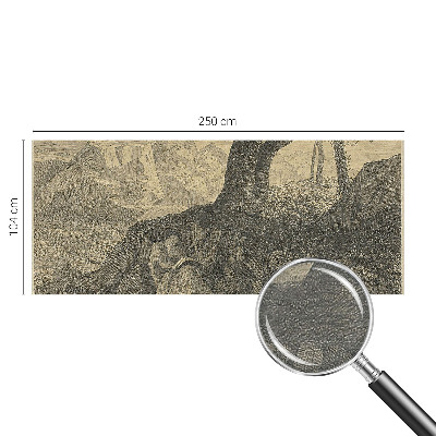 Fototapeta na mieru do obývačky Čítanie postavy