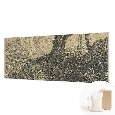 Fototapeta na mieru do obývačky Čítanie postavy