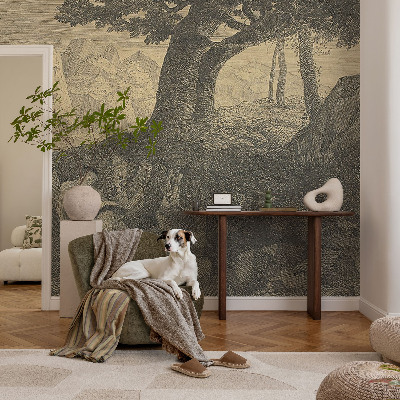 Fototapeta na mieru do obývačky Čítanie postavy