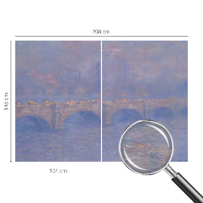 Vliesová fototapeta Modrý most