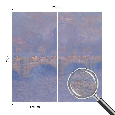 Vliesová fototapeta Modrý most