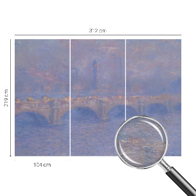 Vliesová fototapeta Modrý most