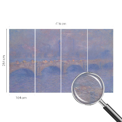 Vliesová fototapeta Modrý most