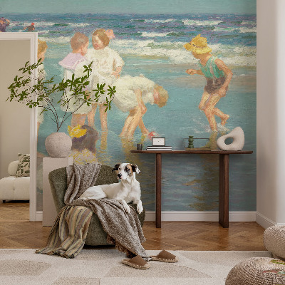 Vliesová fototapeta na stenu Detstvo na pláži