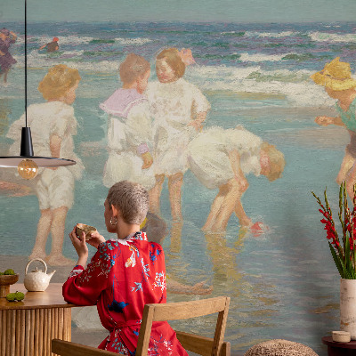 Vliesová fototapeta na stenu Detstvo na pláži