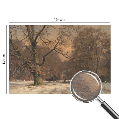 Fototapeta na mieru Zimná krajina