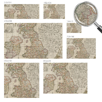 Vliesová tapeta na stenu Starožitná mapa