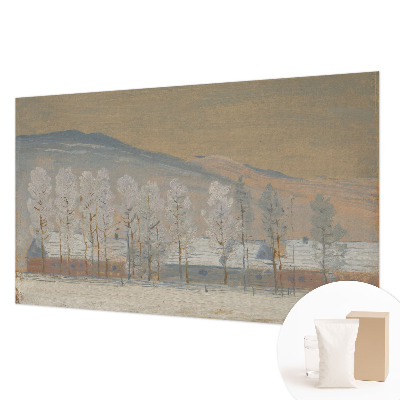 Vliesová fototapeta do obývačky Zimná scenéria