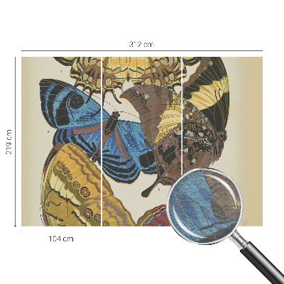 Vliesová fototapeta do spálne Inšpirácia motýľmi