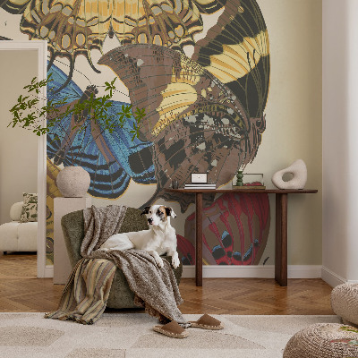 Vliesová fototapeta do spálne Inšpirácia motýľmi