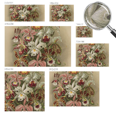 Vliesová fototapeta pre deti Kvetinová elegancia