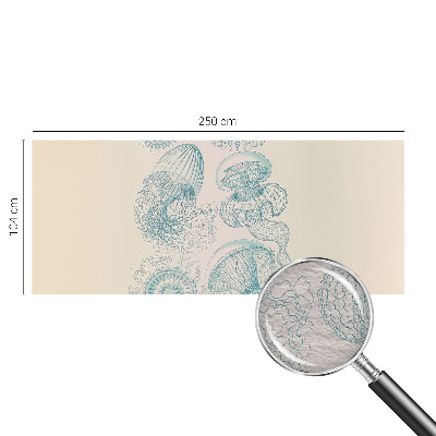 Fotografická tapeta vliesová Morské medúzy