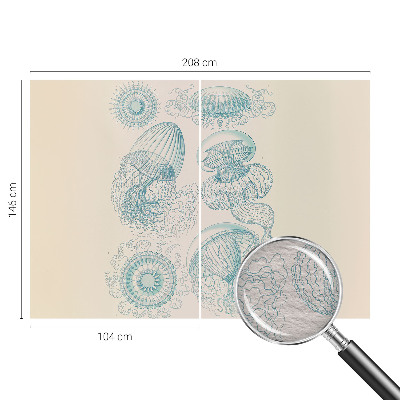 Fotografická tapeta vliesová Morské medúzy