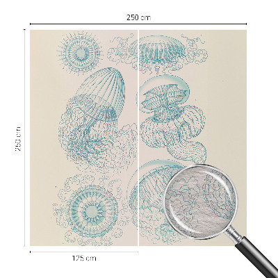 Fotografická tapeta vliesová Morské medúzy