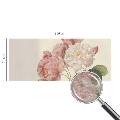 Moderná fototapeta na mieru Romantické ruže