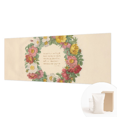 Fototapeta na mieru do obývačky Kvetinový veniec