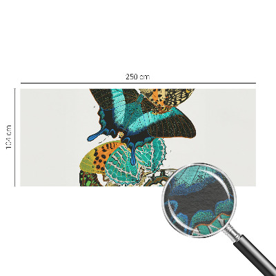 Fototapeta na mieru do spálne Farebné motýle