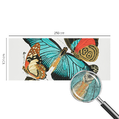 Luxusná tapeta Farebné motýle