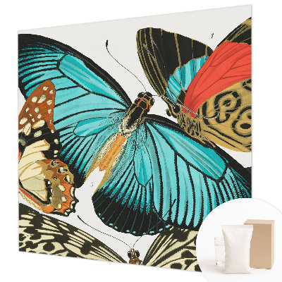 Luxusná tapeta Farebné motýle