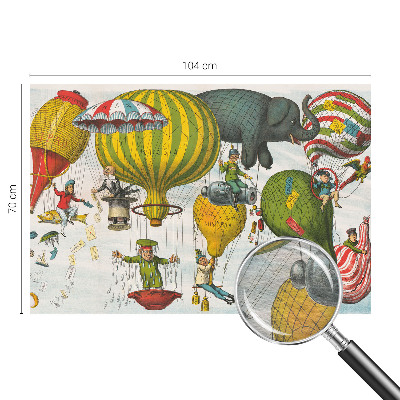 Tapeta Cesta balónom