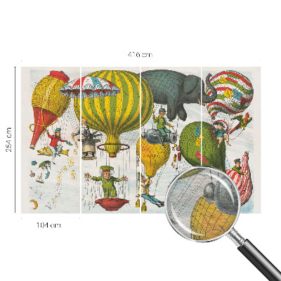 Tapeta Cesta balónom