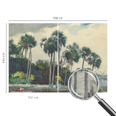 Vliesová fototapeta Exotické palmy