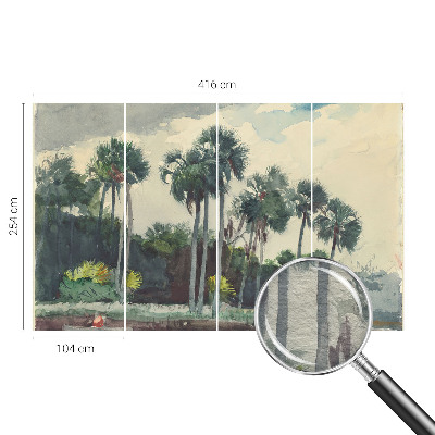 Vliesová fototapeta Exotické palmy