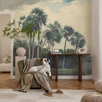 Vliesová fototapeta Exotické palmy