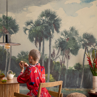 Vliesová fototapeta Exotické palmy