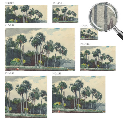 Vliesová fototapeta Exotické palmy