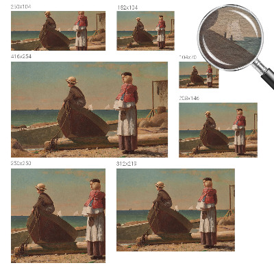 Fotografická tapeta na vliese Prímorská scéna