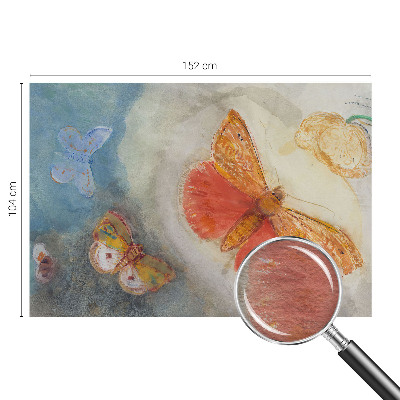 Vliesová tapeta na stenu Farebné motýle